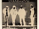 Kraut - An Adjustment To Society LP Original Debut 1982 Cabbage w/ Lyrics,Shrink