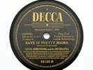 120) 78 RPM ARTIST BUNDLE - 5 x Louis Armstrong - English / American DECCA [78]