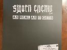 Sworn Enemy - As Real As It Gets HALL OF FAME LP Red 1/20
