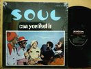 S.O.U.L. Can You Feel It MUSICOR MS 3230 Original LP IN SHRINK  Soul Funk MINT-