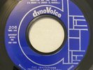 THE INVITATIONS dynoVoice 206 WRITTEN ON THE WALL /HALLELUJAH 45 rpm 7” SEE PICS