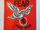 FEAR More Beer LP 1ST PRESSING Restless Records 1985 Punk Hardcore Vinyl
