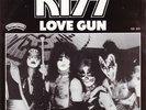 KISS - LOVE GUN  45 RPM  CASABLANCA  Picture Sleeve  IMPORT  UNPLAYED  2012