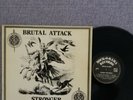 BRUTAL ATTACK Stronger Than Before LP 1986 ROCK-O-RAMA RRR 57 OI  PUNK ISD
