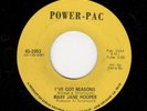 FUNK/DEEP SOUL-MARY JANE HOOPER-POWER-PAC-I'VE GOT REASONS/TEACH ME-(EDDIE BO)