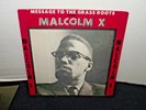 Malcolm X Message to the Grass Roots Lp AA-1264 Long Play AFRO American B & R