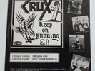 Crux / Crash - Keep On Running E.P./Fight For Your Life 1982 Rare No Future KBD