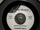 Barbara Mills Queen Of Fools White Label Promo Hickory Records  Northern Soul