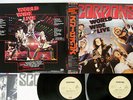 SCORPIONS WORLD WIDE LIVE EMI EMS-67178,9 Japan OBI POSTER VINYL 2LP