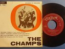 THE CHAMPS TOO MUCH TEQUILA+3 EP+PS LONDON ITALY US ROCK'N'ROLL INSTRUMENTAL