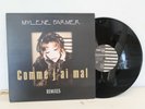 Disque vinyle maxi 33 tours Mylene Farmer Comme j’ai mal remixes 1996 Polydor