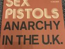 SEX PISTOLS  -BELGIAN - YELLOW WAX-  ANARCHY IN THE UK  (CLASH ,DAMNED,ADVERTS )
