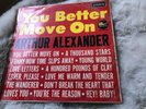 Rare-Arthur Alexander 'You Better Move On' 1962 original Mono vinyl LP