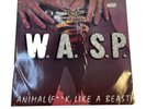 W.A.S.P.  Animal F**K Like a Beast.1984 France  RARE Red Vinyl EP. LP SHRINK NM