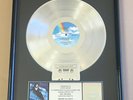 Belinda Carlisle RIAA Platin Award - Heaven On Earth - goldene Schallplatte -