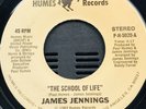 Modern Soul Funk Boogie James Jennings School Of Life Humes Records 45 RARE EX
