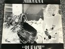 LP VINYL DEBUT ALBUM NIRVANA BLEACH TUP LP6 UK 1ST PRESS 1989 PRO CLEANED EX/EX
