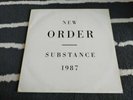 New Order Substance 1987 First Press FACT 200