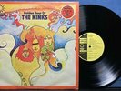 GOLDEN HOUR OF THE KINKS NM- 1971 UK COMPILATION LP RED WAX EMBOSSED CVR DAVIES
