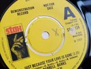 Darrell Banks - Just because Your Love Is Gone / I'm the One - UK STAX NOR Promo