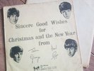 The Beatles First Christmas Record Fan Club Flexi 1963 Newsletter, see my other
