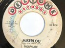 DICK DALE 45 Miserlou, Eight Till Midnight 1962 DELTONE Surf Vinyl Record 7