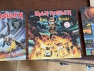 Iron Maiden LP Vinyl Bundle Flight Of Icarus Holy Smoke Wasted Years (3)