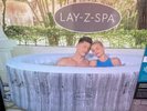 Lay-Z-Spa Fiji 2-4 Person Inflatable Hot Tub Jacuzzi Brand New Similar To Cancun