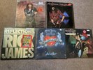Rick James Vinyl Lp Lot-Shrink-Gordy-Reflections-Cold Blooded-Glow-VG-VG++