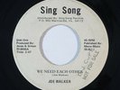 Deep Soul 45 JOE WALKER We Need Each Other/Etchy Feeling on Sing Song wlp