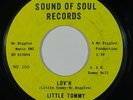Northern Soul 45 LITTLE TOMMY Lov'h/I'm Hurt on Sound Of Soul VG++