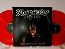 RHAPSODY OF FIRE. DARK WINGS OF STEEL. 2013 2 x lp RED VINYL limited to 650