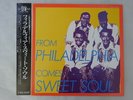 Various From Philadelphia Comes Sweet Soul P-Vine PLP-6077 Japan   LP OBI