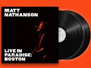 Matt Nathanson Live In Paradise: Boston Vinyl ( ) USED