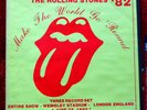 ROLLING STONES MAKE THE WORLD GO ROUND 3 LP BOX SET LIVE LONDON 1982