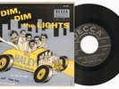 Rock & Roll BILL HALEY & THE COMETS Dim The Lights DECCA Rare 45 EP VG+