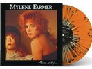 Mylene Farmer Album 33T Ainsi Soit Je Exclusivité Vinyle couleur Orange Splatter