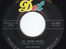 Teen Rockabilly Noir BOB DENTON 24 Hour Night 45 Eddie Cochran HEAR