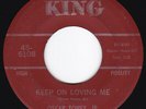 Rugged Minor-Key Deep Soul R&B OSCAR TONEY, JR. Keep On Loving Me 45 King HEAR