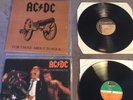 ACDC Vinyl Bundle. Back In Black, If You Want Blood, For Those About To Rock
