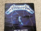 Metallica ?Ride The Lightning LP Vinyl Record Elektra ?60396-1 1984 & insert