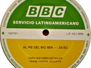BBC LATIN AMERICA - STEVE WINWOOD / RICHARD HARRIS / BARCLAY JAMES H. - 35/82