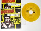 THE MISFITS HORROR BUSINESS 45 RPM YELLOW VINYL PL1009 + DANZIG SIGNED COVER
