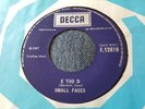 SMALL FACES  E Too D / PATTERNS UK ORIGINAL Decca F 12619 n/c  g/vg  PSYCH