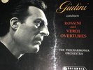 Rossini And Verdi Overtures - The Philharmonia Orchestra - Giulini, SAX 2377 B/S