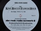 GREG KIHN BAND 3/18/84 KING BISCUIT FLOWER HOUR 2XLP w/ promo sheet **