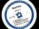 DF 100 - MARCELLE MEYER - RAVEL - GASPARD DE LA NUIT / JEUX / MIROIRS - NO COVER