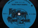 QUIET RIOT/ZEBRA 7/17/83 KING BISCUIT FLOWER HOUR LP VG+ w/ promo sheet **