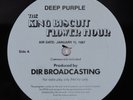 DEEP PURPLE January 11, 1987 KING BISCUIT FLOWER HOUR LP VG+ **