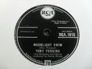 TONY PERKINS: MOONLIGHT SWIM 1957 RCA 78RPM EX+ VERY RARE AND HARD TO FIND